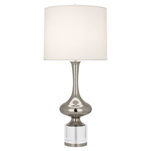 Robert Abbey - S209 - One Light Table Lamp - Jeannie - Polished Nickel w/ Clear Crystal