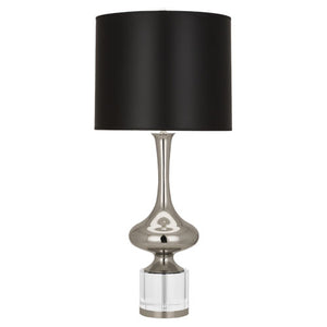 Robert Abbey - S209B - One Light Table Lamp - Jeannie - Polished Nickel w/ Clear Crystal