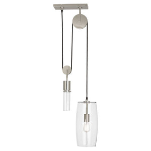 Robert Abbey - S419 - One Light Pendant - Gravity - Polished Nickel