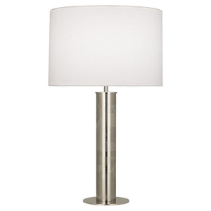 Robert Abbey - S627 - One Light Table Lamp - Michael Berman Brut - Polished Nickel