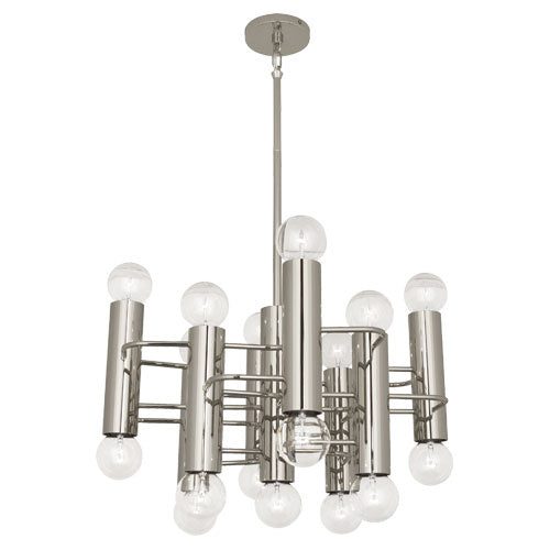 Robert Abbey - S903 - 17 Light Pendant - Jonathan Adler Milano - Polished Nickel