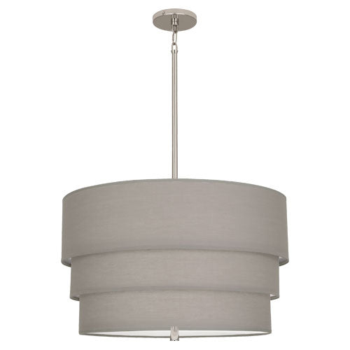 Robert Abbey - SG142 - Three Light Pendant - Decker - Polished Nickel