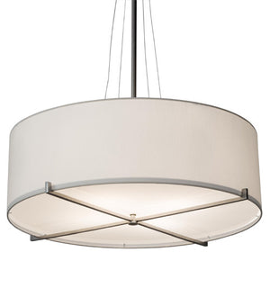 2nd Avenue - 48259-943 - Four Light Pendant - Cilindro - Brushed Nickel