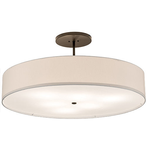 2nd Avenue - 48781-2 - Six Light Semi Flush Mount - Cilindro - Bronze