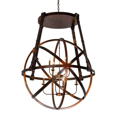 2nd Avenue - 51148-1500 - LED Chandelier - Gimbal - Vintage Copper