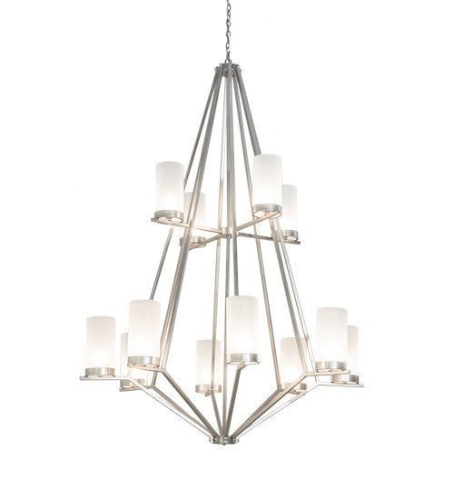 2nd Avenue - 51481-1500 - 12 Light Chandelier - Galen - Nickel Powder Coat