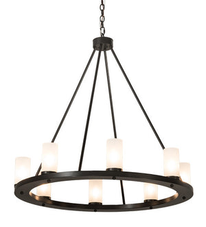 2nd Avenue - 54061-9 - Eight Light Chandelier - Loxley - Timeless Bronze