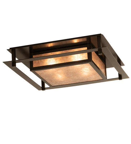 2nd Avenue - 55213-238 - LED Flush Mount - Quezon - Timeless Bronze