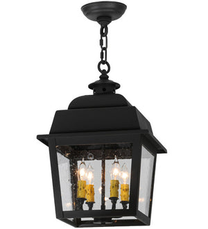 2nd Avenue - 55213-33 - Four Light Pendant - Stockwell - Wrought Iron