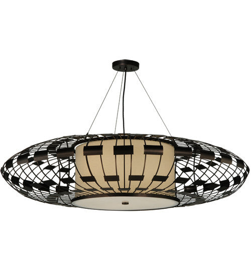 2nd Avenue - 5633-100 - Three Light Pendant - Margo - Mahogany Bronze