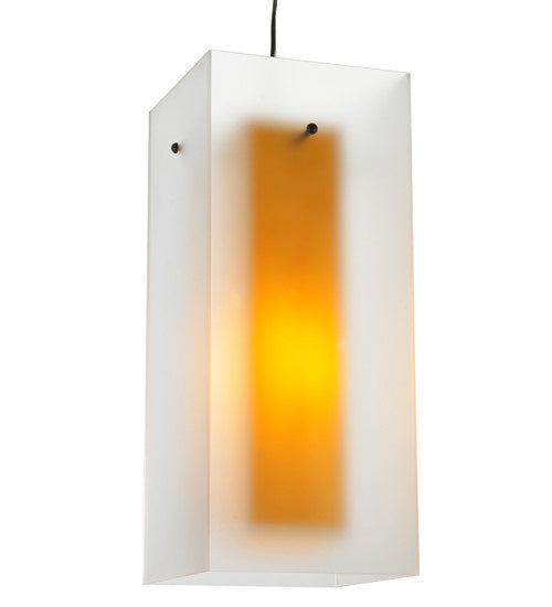 2nd Avenue - 5633-55 - One Light Pendant - Quadrato - Timeless Bronze