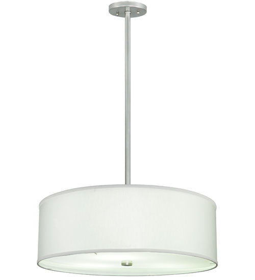 2nd Avenue - 5633-89.30 - Three Light Pendant - Cilindro - Nickel Powder Coat