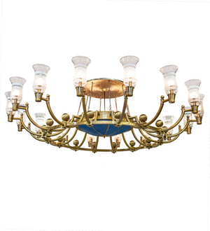 2nd Avenue - 58543-1 - 32 Light Chandelier - Kahe - Brass/Black Hills Gold