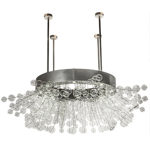 2nd Avenue - 59725-7 - LED Chandelier - Rhododendron - Nickel