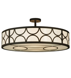 2nd Avenue - 59735-145 - Four Light Semi Flush Mount - Revival - Oil Rubbed Bronze