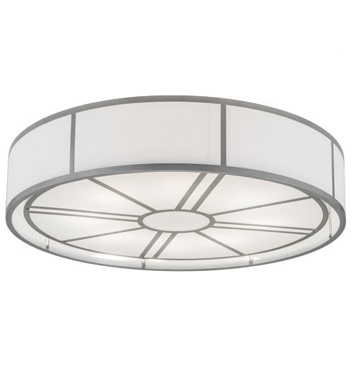 2nd Avenue - 59735-548 - Eight Light Flush Mount - Cilindro - Nickel