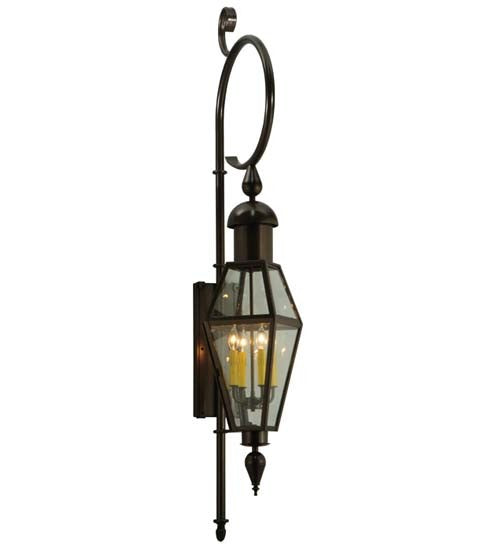 2nd Avenue - 59735-66 - Four Light Wall Sconce - August - Craftsman Brown