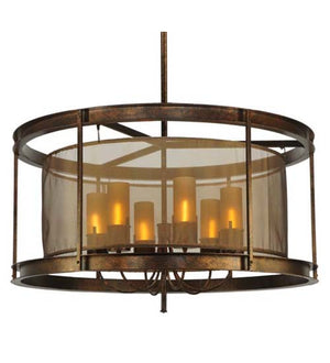 2nd Avenue - 59735-83 - Six Light Pendant - Cordoba - Gilded Tobacco