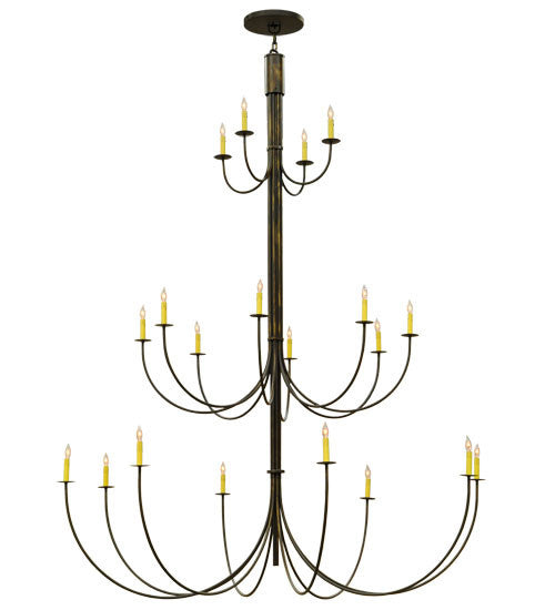 2nd Avenue - 60060-1 - 20 Light Chandelier - Cheal - Timeless Bronze