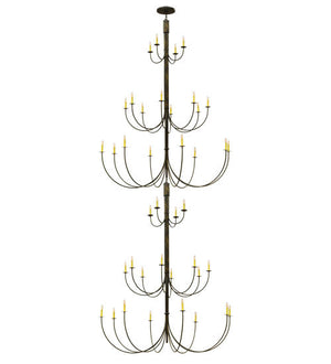 2nd Avenue - 60060-3 - 40 Light Chandelier - Cheal - Timeless Bronze