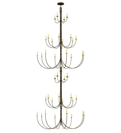 2nd Avenue - 60060-3 - 40 Light Chandelier - Cheal - Timeless Bronze