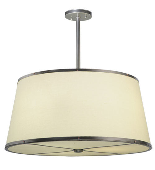 2nd Avenue - 60674-19 - Three Light Pendant - Cilindro - Brushed Nickel Powdercoat