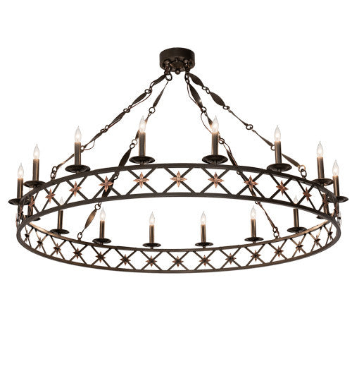 2nd Avenue - 61020-1503 - 16 Light Chandelier - Kingsbridge - Bronze And Gold