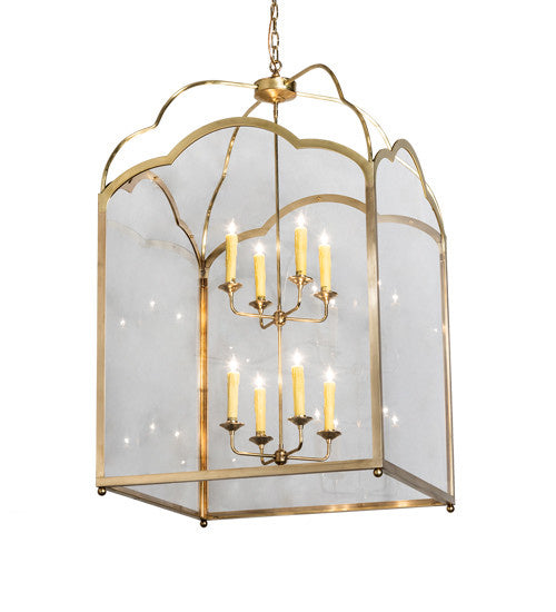 2nd Avenue - 61020-1504 - Eight Light Pendant - Claudette - Raw Brass