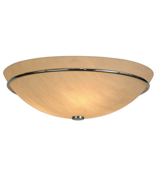 2nd Avenue - 61068-1 - Three Light Semi Flush Mount - Messina - Extreme Chrome