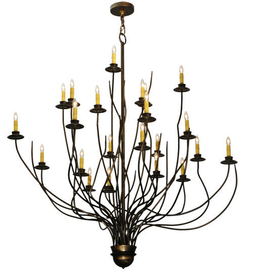 2nd Avenue - 61302-1 - 22 Light Chandelier - Sycamore - Antique Copper