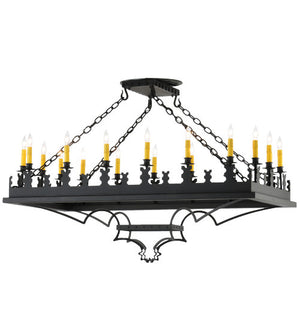 2nd Avenue - 61912-3 - 18 Light Pendant - Asen - Costello Black