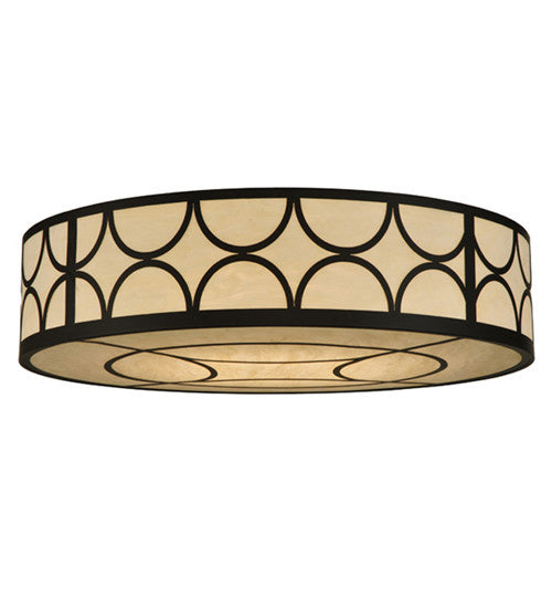 2nd Avenue - 61943-1 - Eight Light Flush Mount - Revival - Oil Rubbed Bronze