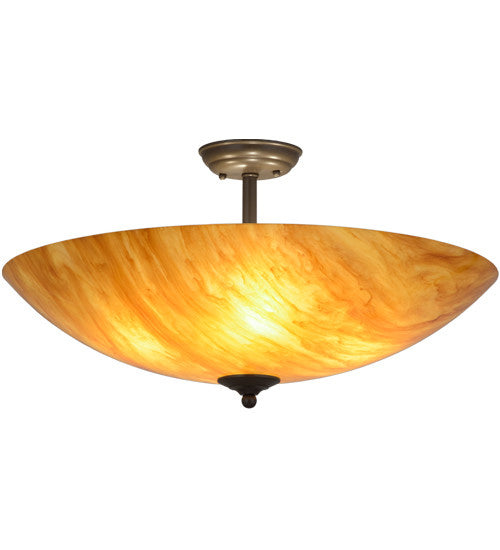 2nd Avenue - 63753-2 - Four Light Semi Flush Mount - Madison - Timeless Bronze