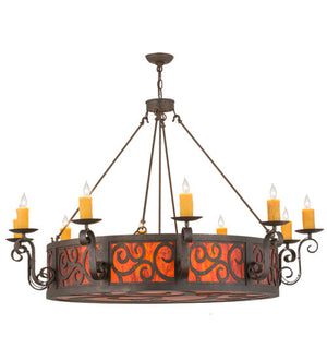 2nd Avenue - 63931-5 - 16 Light Chandelier - Delano - Gilded Tobacco