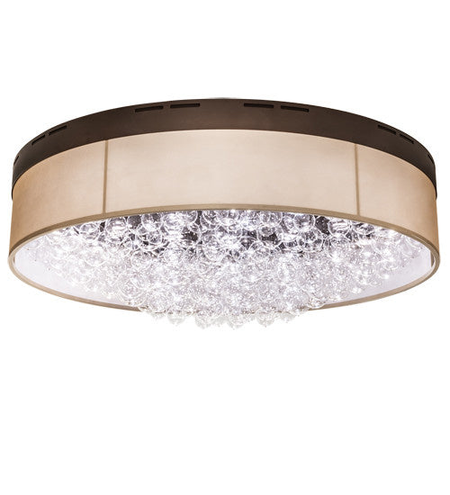 2nd Avenue - 63951-1501 - LED Flush Mount - Cilindro - Mahognay Bronze And Macadamia