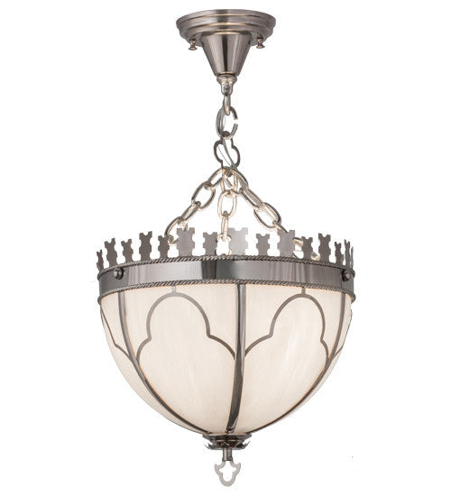 2nd Avenue - 64783-1 - Three Light Pendant - Gothic - Polished Nickel