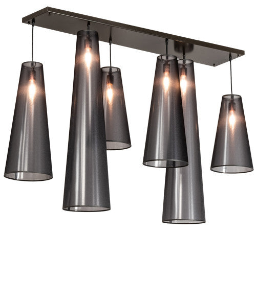 2nd Avenue - 64858-1502 - Six Light Pendant - Jarvis - Timeless Bronze