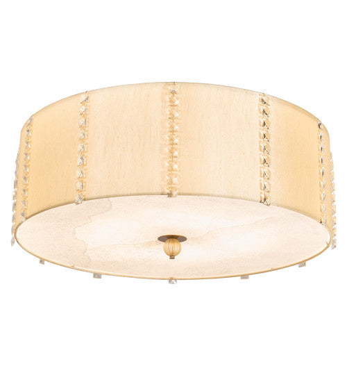 2nd Avenue - 64892-18B - LED Flush Mount - Cilindro - Brass/White/Gold