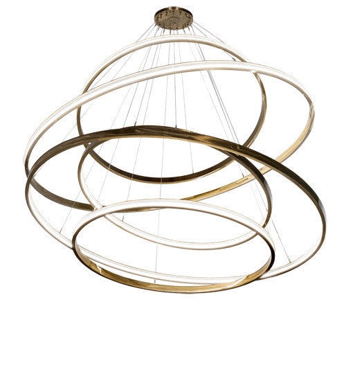 2nd Avenue - 66481-1500 - LED Chandelier - Anillo - Brass Tint