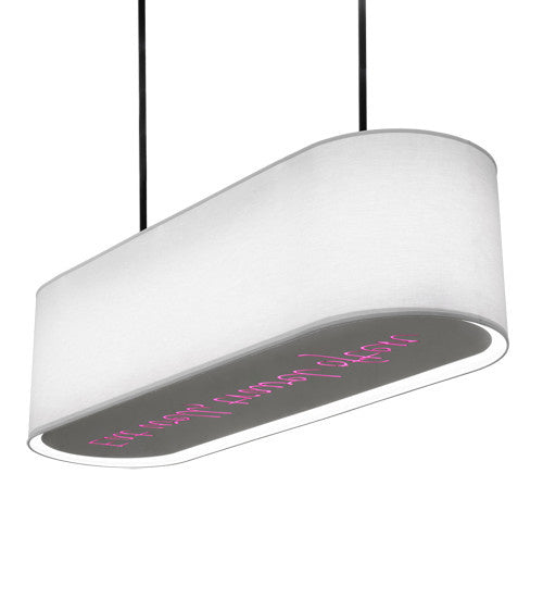 2nd Avenue - 66481-1501 - LED Pendant - Personalized - Gloss White, Flat Black, And Stainless Steel