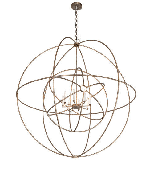 2nd Avenue - 66501-1500 - Eight Light Chandelier - Atom Enerjisi - Corinth