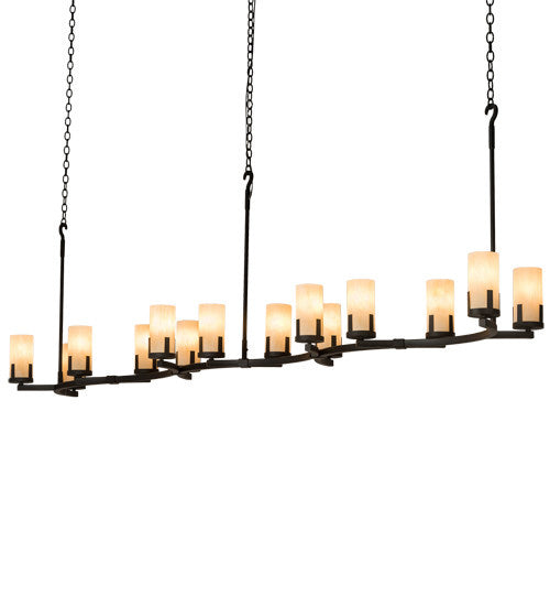 2nd Avenue - 66735-4 - 14 Light Chandelier - Cero - Charred Iron