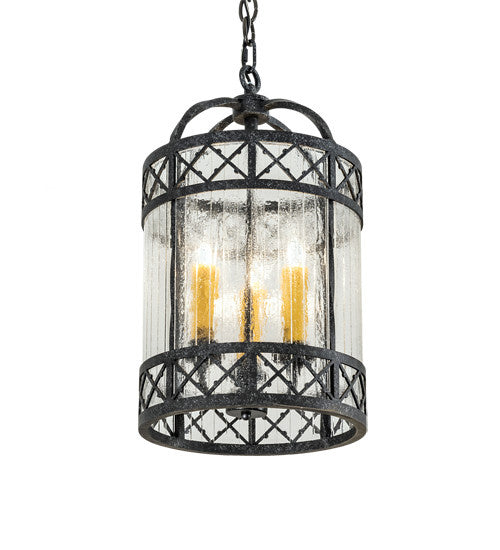 2nd Avenue - 67302-15 - Three Light Pendant - Antencio - Gunmetal