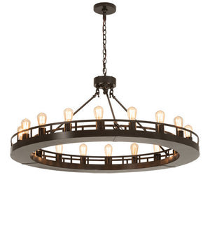 2nd Avenue - 69234-1500 - 18 Light Pendant - Barbury - Timeless Bronze