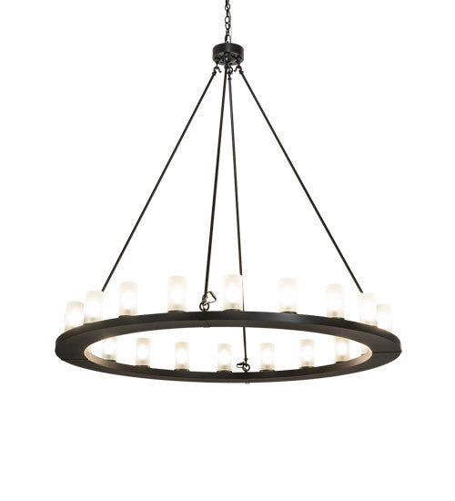 2nd Avenue - 736-1582 - 20 Light Chandelier - Loxley - Blackwash