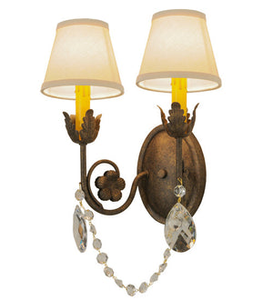 2nd Avenue - 75806.2.X.073T - Two Light Wall Sconce - Antonia - Antiquity