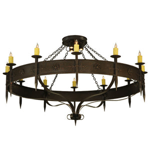 2nd Avenue - 871019.72.45H - 15 Light Chandelier - Warwick - Gilded Tobacco