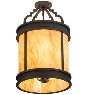 2nd Avenue - 871124.15.24H.TI.3WI - Four Light Flush Mount - Wyant - Wrought Iron