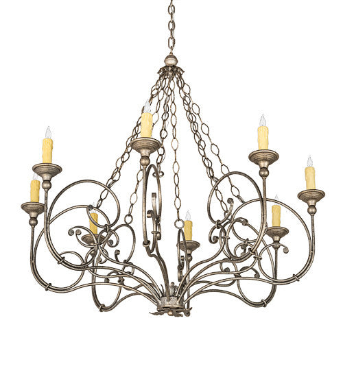 2nd Avenue - 871136.42.023 - Eight Light Chandelier - Rachelle - Corinth