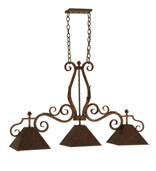 2nd Avenue - 871165.48.3LT - Three Light Pendant - Pedra - Antique Rust